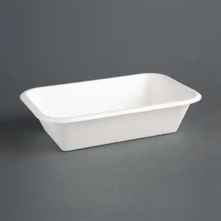 Prix Cassé Barquettes Bagasse Compostables 21,5 cm - R&eacute;f. DW349 - Fiesta
